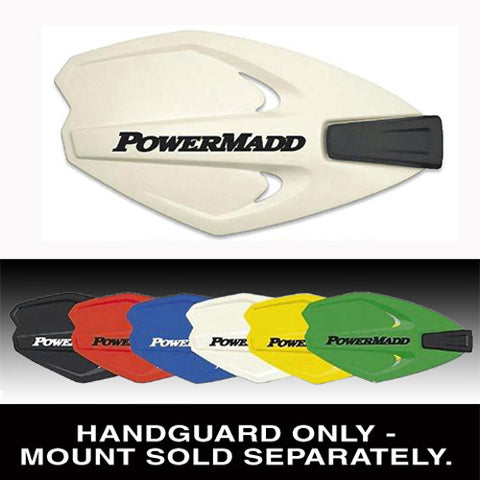 POWERMADD 34284 POWER X SERIES HANDGUARDS WHITE NO MOUNT