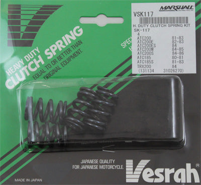 VESRAH CLUTCH SPRINGS- ATC185S 200/25 0R SK-117