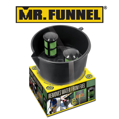 HOPKINS F1C MR.FUNNEL 2.5GPM CONDUCTIVE FUEL FILTER FUNNEL