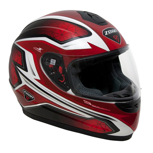 ZOAN ZOAN THUNDER YOUTH SN/E HELMET RED SMALL 223-100SN/E