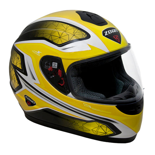 ZOAN ZOAN THUNDER YOUTH SN/E HELMET YELLOW MED 223-141SN/E