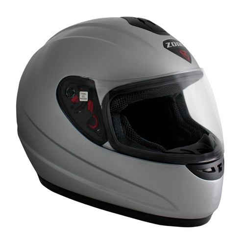 ZOAN ZOAN THUNDER YOUTH SN/E HELMET SILVER SMALL 223-020SN/E