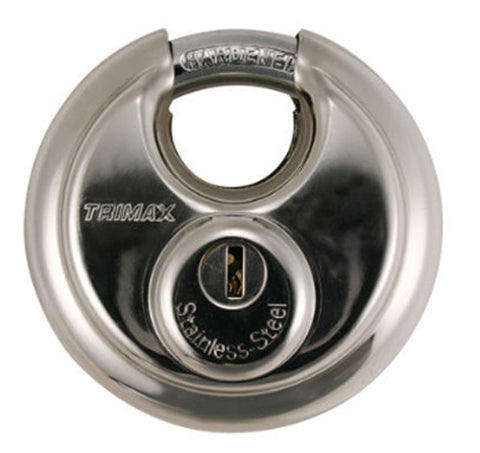 TRIMAX TRIMAX STAINLESS STEEL DISK STORAGE LOCK TRP170